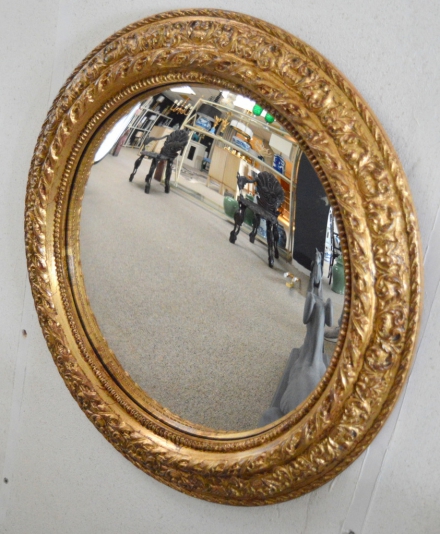 Mirrors  Vintage convex mirror. - Empel Collections