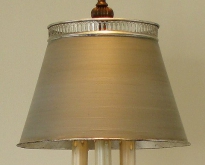 Ronde metalen lampenkap